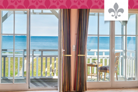 BINZ: PANORAMBLICK AUF DIE OSTSEE, MAISONETTE, ERSTE REIHE OHNE TRUBEL, 18609 Ostseebad Binz, Maisonettewohnung