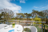 der Meerblickbalkon - WOHNUNG AM OSTSEESTRAND AUF RÜGEN IN JULIUSRUH MIT SENSATIONELLEM MEERBLICK