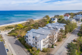Blick von Nordost - WOHNUNG AM OSTSEESTRAND AUF RÜGEN IN JULIUSRUH MIT SENSATIONELLEM MEERBLICK