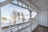 ... auch im Winter schön - OSTSEEBAD BINZ: MAISONETTE-WOHNUNG MIT UNVERBAUBAREM OSTSEEBLICK, ZWEI BALKONEN, AUFZUG UVM.
