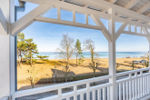 Balkon mit Meerblick - OSTSEEBAD BINZ: MAISONETTE-WOHNUNG MIT UNVERBAUBAREM OSTSEEBLICK, ZWEI BALKONEN, AUFZUG UVM.