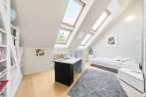 Arbeits- und Gästezimmer - DACHGESCHOSS MIT AUFDACHTERRASSE IM BAYERISCHEN VIERTEL NUR FÜR ÄSTHETEN