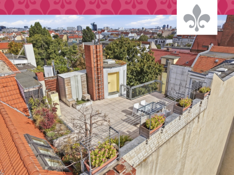 DACHGESCHOSS MIT AUFDACHTERRASSE IM BAYERISCHEN VIERTEL NUR FÜR ÄSTHETEN, 10779 Berlin-Schöneberg, Dachgeschosswohnung