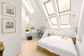 Schlafzimmer - DACHGESCHOSS MIT AUFDACHTERRASSE IM BAYERISCHEN VIERTEL NUR FÜR ÄSTHETEN