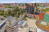 Blick nach Westen - DACHGESCHOSS MIT AUFDACHTERRASSE IM BAYERISCHEN VIERTEL NUR FÜR ÄSTHETEN